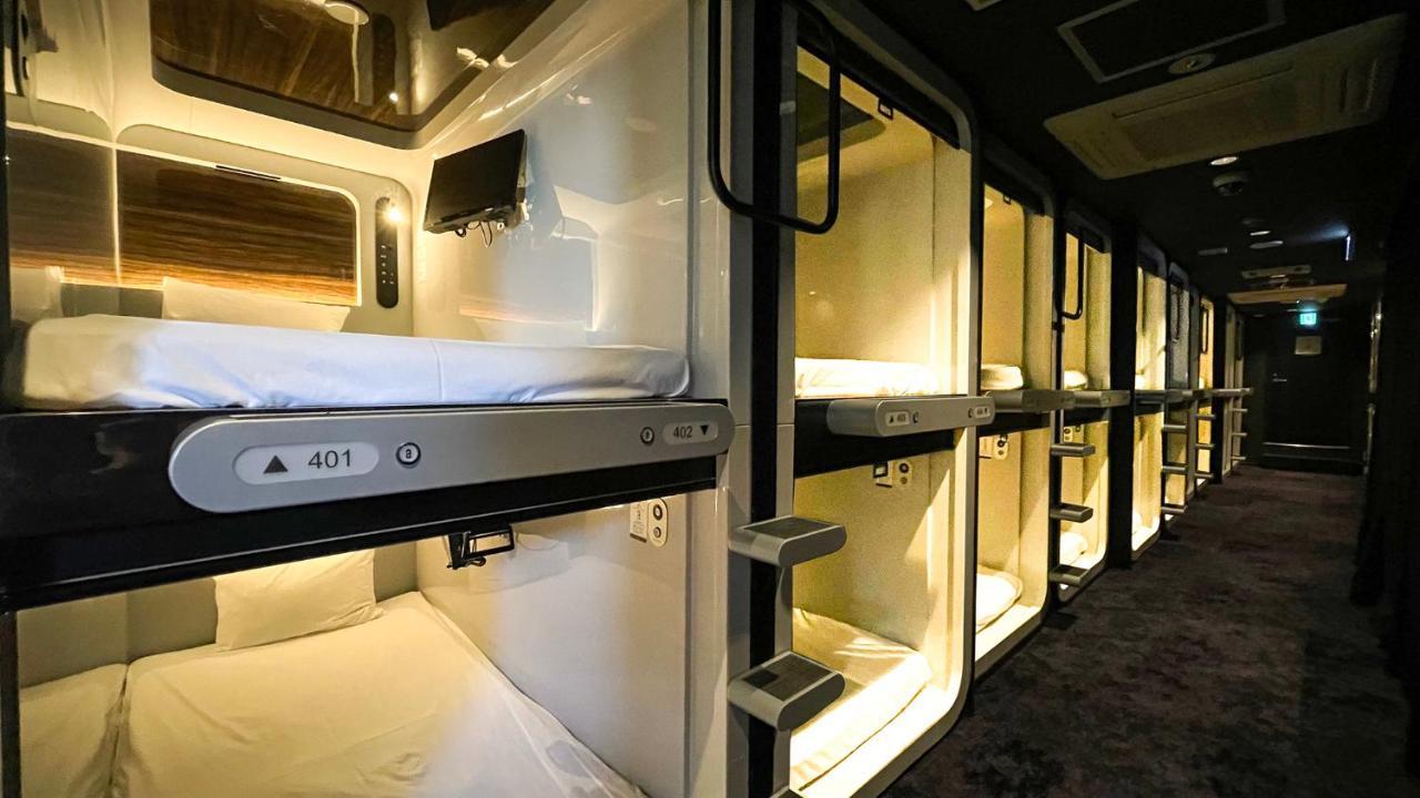Spa&capsule Grandpark Kitasenju Kapselhotell Tokyo prefektur