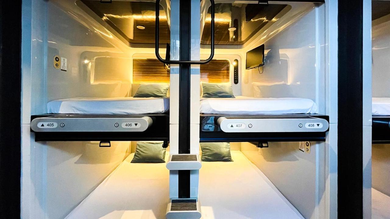 Spa&capsule Grandpark Kitasenju Kapselhotell Tokyo prefektur