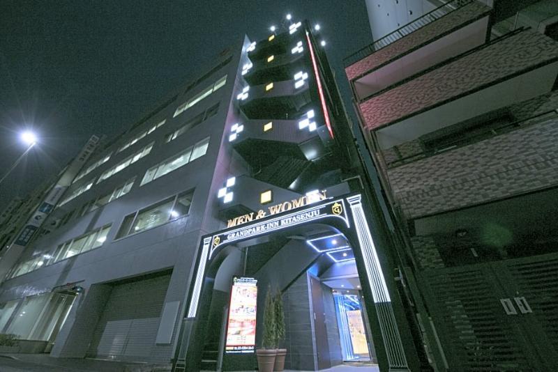 Spa&capsule Grandpark Kitasenju Kapselhotell Tokyo prefektur